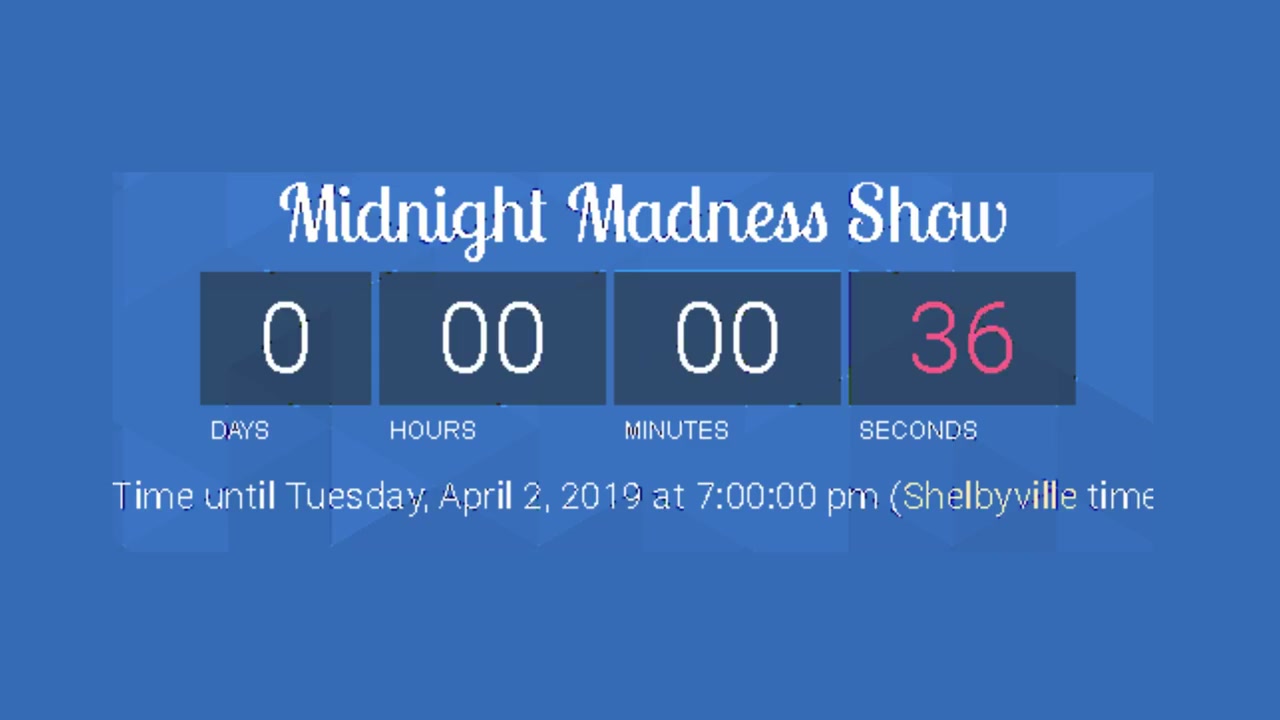 Midnight Madness Show - 4/2/2019 - Travis Humphrey