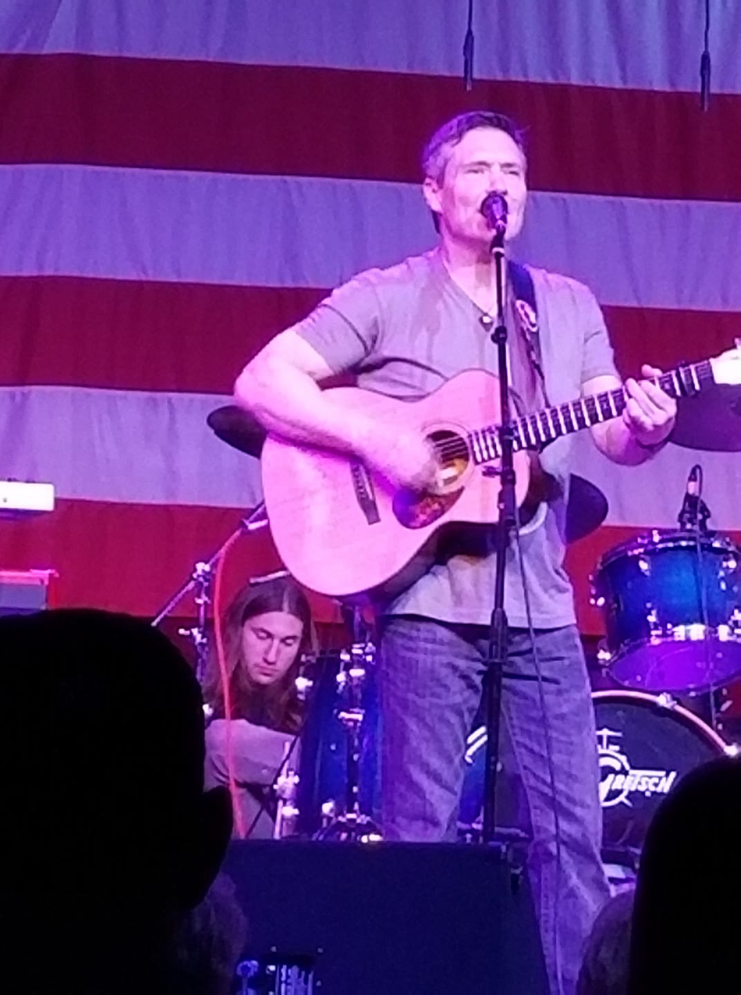 Danny Wells performing at the 2018 TSAI Awards Ceremony