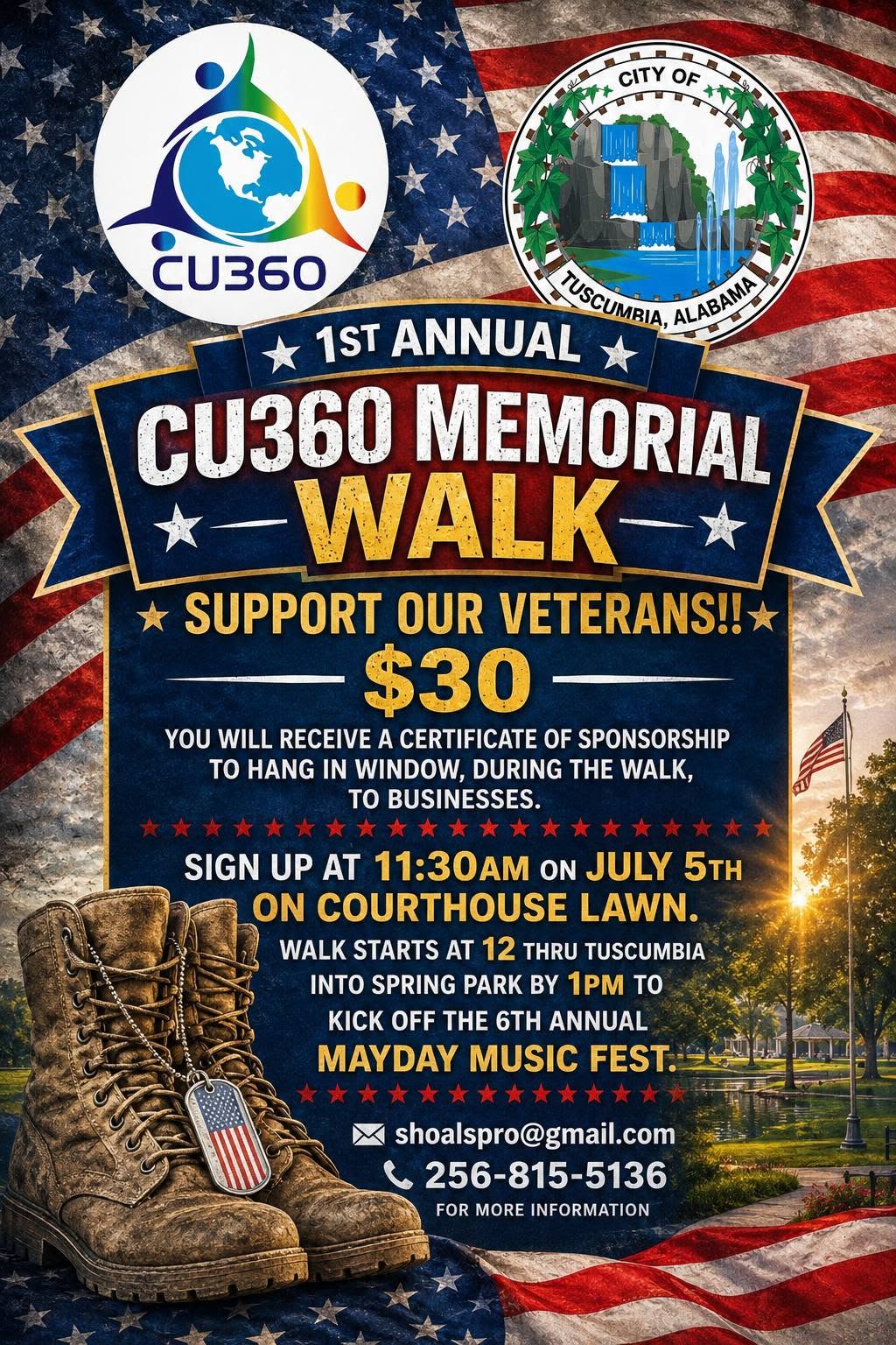 2026 May Day Music Fest Memorial Walk