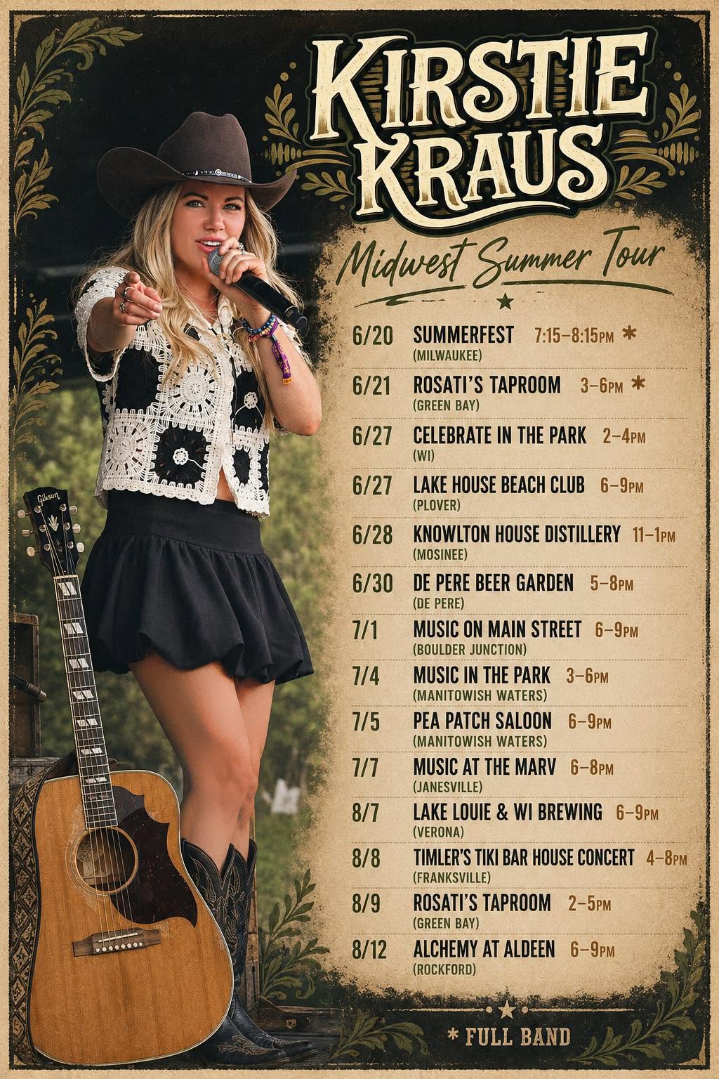 Upcoming Events for Kirstie Kraus