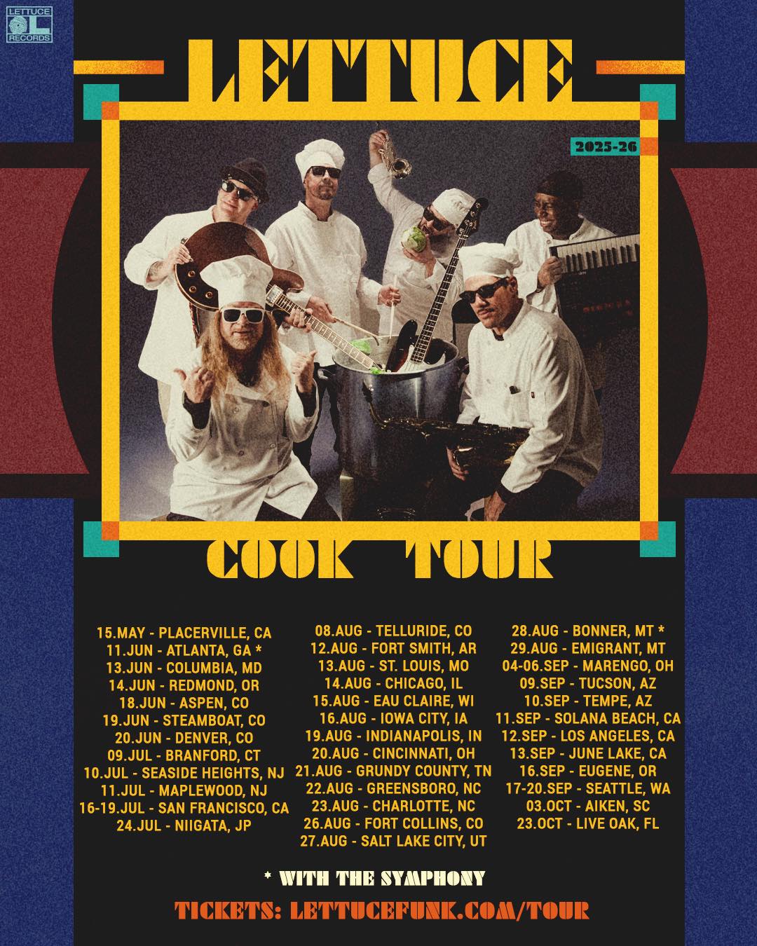 Lettuce Upcoming Shows
