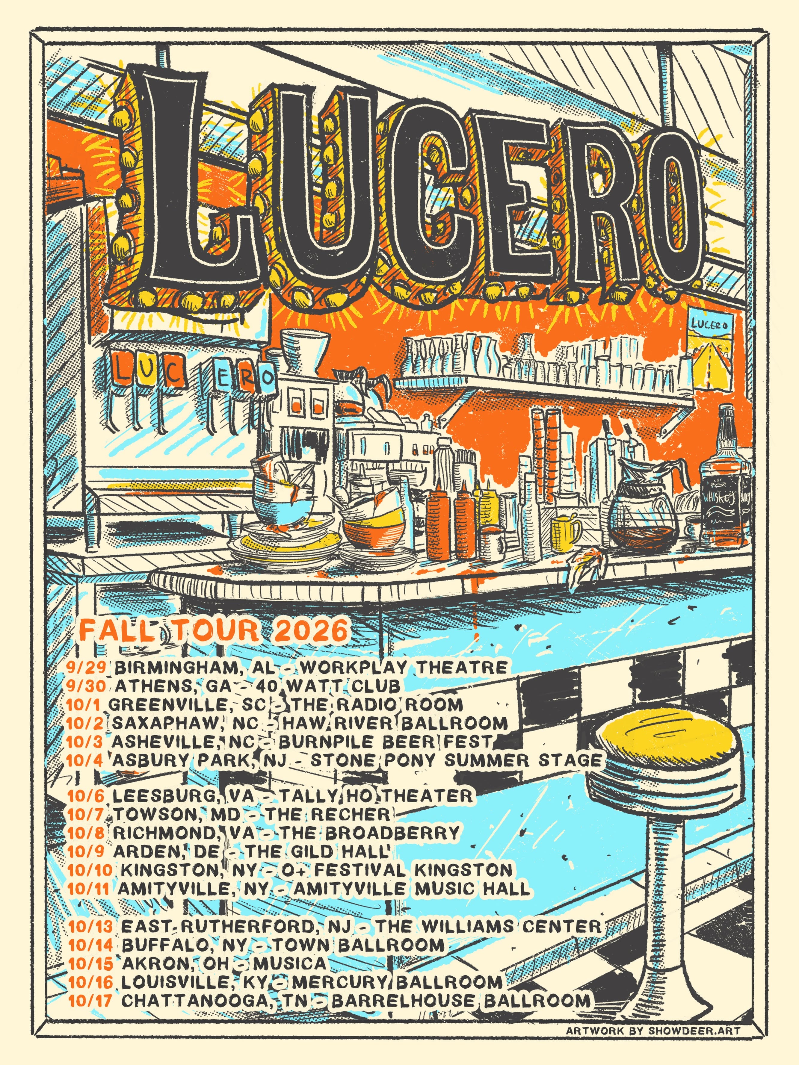 Lucero Fall Tour 2026