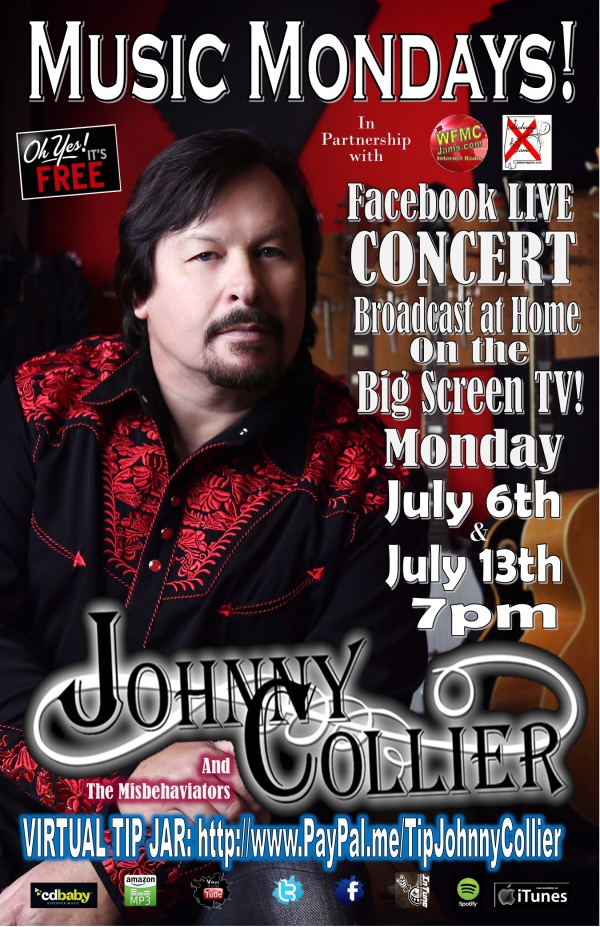 Johnny Collier&#039;s Music Monday! - 07/06/2020