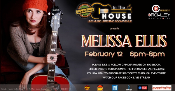 In the House at the GrinderHouse - 2/12/2021 - Melissa Ellis